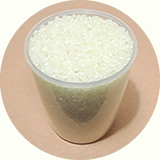会津米コシヒカリの白米